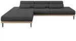 Altdecor Elektrisches, Anthrazit, Textil, 4-Sitzer, L-Form, 316x205 cm,...