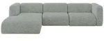 Altdecor Ecksofa, Hellgr&uuml;n, Kunststoff, 4-Sitzer, 318x179 cm, Wohnzimmer, Sofas &