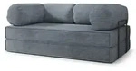 Masseno Bettsofa, Grau, Textil, 3-Sitzer, 170x68x80 cm, Wohnzimmer, Sofas &...