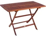 Gardenson Gartenklapptisch, Braun, Holz, Eukalyptusholz, Hartholz, rechteckig, eckig,