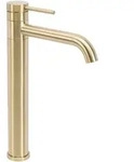 REA Waschbeckenarmatur, Gold, Metall, 5.2x34.5x16.5 cm, Badezimmer, Waschbecken &