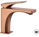 REA Waschbeckenarmatur, Kupfer, Metall, 4.5x16.5x12.5 cm, Badezimmer, Waschbecken &