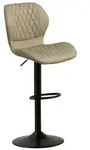 Barhocker, Beige, Kunststoff, 46.5x111x38 cm, Esszimmer, Barm&ouml;bel, Barhocker