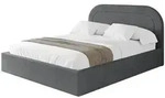 Altdecor Polsterbett, Anthrazit, Textil, 120x200 cm, Schlafzimmer, Betten,