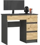 Raumhirsch Furniture Schreibtisch, Eiche Artisan, Holzwerkstoff, Rechteckig,...