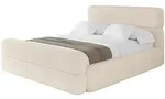 Altdecor Polsterbett, Creme, Textil, 200x200 cm, Schlafzimmer, Betten,...