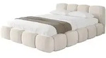 Altdecor Polsterbett, Beige, Textil, H3 + H4, 140x200 cm, Schlafzimmer, Betten,