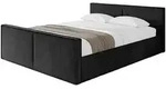 Altdecor Polsterbett, Schwarz, Textil, H3 + H4, 200x200 cm, Schlafzimmer,...