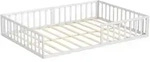 VitaliSpa Bodenbett, Wei&szlig;, Metall, Rechteckig, Kinderzimmer & Jugendzimmer,