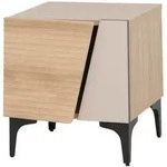 MCW Nachttisch, Eiche Wotan, Holz, 45x50x42 cm, Schlafzimmer, Nachttische