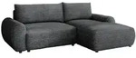 Mirjan24 Ecksofa, Grau, Kunststoff, 4-Sitzer, L-Form,L-Form, 267x177 cm,...