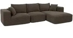 MCW Sofa-Garnitur, Braun, Textil, 276x58x154 cm, Loungem&ouml;bel, Outdoorsofas