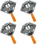Relaxdays Winkelspanner, Grau, Metall, Kunststoff, 15.5x27x3.8 cm, Freizeit,