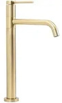 REA Waschbeckenarmatur, Gold, Metall, 5x34x23 cm, Badezimmer, Waschbecken &