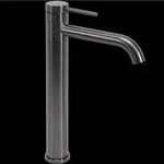 REA Waschbeckenarmatur, Titan, Metall, 5.2x34.5x16.5 cm, Badezimmer,...