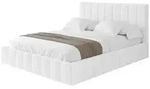 Altdecor Polsterbett, Wei&szlig;, Textil, H3 + H4, 120x200 cm, Schlafzimmer, Betten,