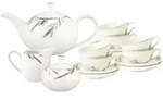 Seltmann Weiden Teeservice, Mehrfarbig, Beige, Keramik, Rund, 2x2x2 cm, Essen &