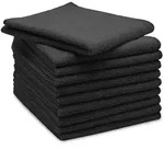 Zollner Reinigungst&uuml;cher,, Schwarz, Textil, 32x32 cm, Kochen, Geschirrt&uuml;cher &