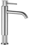 REA Waschbeckenarmatur, Edelstahl, Metall, 12x30x16 cm, Badezimmer, Waschbecken...