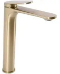 REA Waschbeckenarmatur, Gold, Metall, 13.5x27.5x17.7 cm, Badezimmer,...