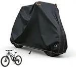 Fahrradabdeckung, Schwarz, Textil, 110x70x200 cm, Freizeit, Sport & Fitness,
