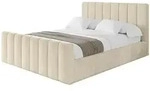 Altdecor Polsterbett, Cappuccino, Textil, 200x200 cm, Schlafzimmer, Betten,