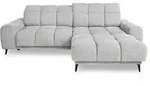 Beautysofa Ecksofa, Hellgrau, Textil, L-Form, 275x182 cm, Wohnzimmer, Sofas &