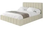 Altdecor Polsterbett, Taupe, Textil, H3 + H4, 200x200 cm, Schlafzimmer, Betten,