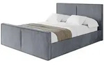 Altdecor Polsterbett, Grau, Textil, 120x200 cm, Schlafzimmer, Betten,...