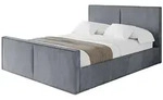 Altdecor Polsterbett, Grau, Textil, 140x200 cm, Schlafzimmer, Betten,...