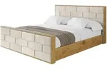 Altdecor Polsterbett, Beige, Textil, 140x200 cm, Schlafzimmer, Betten,...
