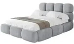 Altdecor Polsterbett, Hellgrau, Textil, H3 + H4, 120x200 cm, Schlafzimmer,...