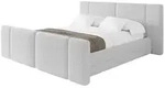 Altdecor Polsterbett, Taupe, Textil, H3 + H4, 140x200 cm, Schlafzimmer, Betten,
