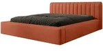 Fun M&ouml;bel Polsterbett, Rotbraun, Textil, 140x200 cm, Schlafzimmer, Betten,