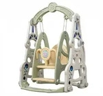 Moni Kinderschaukel, Gr&uuml;n, Kunststoff, 78x116x83 cm, unisex, Outdoor Spielzeug,