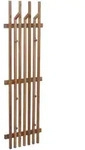 MCW Garderobenpaneel, Eiche Wotan, Holz, Asteiche, 40x135x11 cm, Garderobe,