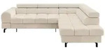 Altdecor Ecksofa, Beige, Kunststoff, 6-Sitzer, 272x203 cm, Wohnzimmer, Sofas &