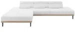 Altdecor Elektrisches, Wei&szlig;, Textil, 4-Sitzer, L-Form, 316x205 cm, Wohnzimmer,...