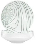 Seltmann Weiden Pasta-/Suppenteller, Wei&szlig;, Gr&uuml;n, Keramik, Rund, Essen & Trinken,