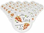 Van Well Pizzateller, Mehrfarbig, Keramik, Rund, Essen & Trinken, Geschirr, Teller,