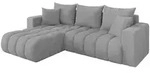 Altdecor Ecksofa, Grau, Kunststoff, 5-Sitzer, L-Form, 277x194 cm, Wohnzimmer,...