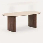 ebuy24 Esstisch, Grau, Holzwerkstoff, Rechteckig,Rechteckig, 100x76x210 cm,