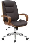 CLP Drehstuhl, Braun, Walnuss, Metall, 60x102x68 cm, Arbeitszimmer,...