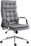 CLP Chefsessel, Grau, Metall, 60x111x65 cm, Arbeitszimmer, B&uuml;rost&uuml;hle,...