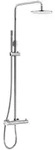 &Uuml;berkopfbrauseset Steinberg Serie 100, Chrom, Metall, 2-teilig, 26.4x100-146x56.5