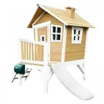 Axi House Kinderspielhaus, Wei&szlig;, Holz, 264x203x177 cm, Outdoor Spielzeug,