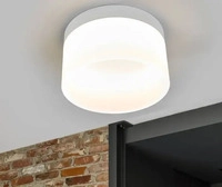 Helestra LED-DECKENLEUCHTE Wei&szlig; 11 cm