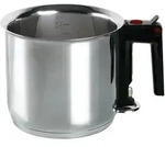 ELO Simmertopf Meine K&uuml;che, Schwarz, Silber, Metall, Kunststoff, 1,5 L, Messskala,