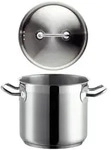 M&auml;ser Gem&uuml;setopf Professional, Silber, Metall, 2,9 L, rund, 16x14.8x24.5 cm,