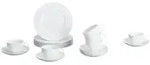 Villeroy & Boch Kaffee-Set, Wei&szlig;, Keramik, 18-teilig, 2x2x2 cm, Essen & Trinken,